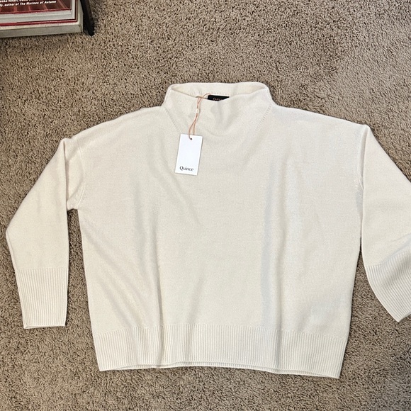 Cashmere funnel neck sweater - Picture 3 of 4